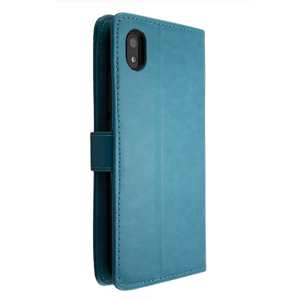 caseroxx Handy Hülle Tasche kompatibel mit Gigaset GS110 Bookstyle-Case Wallet Case in blau