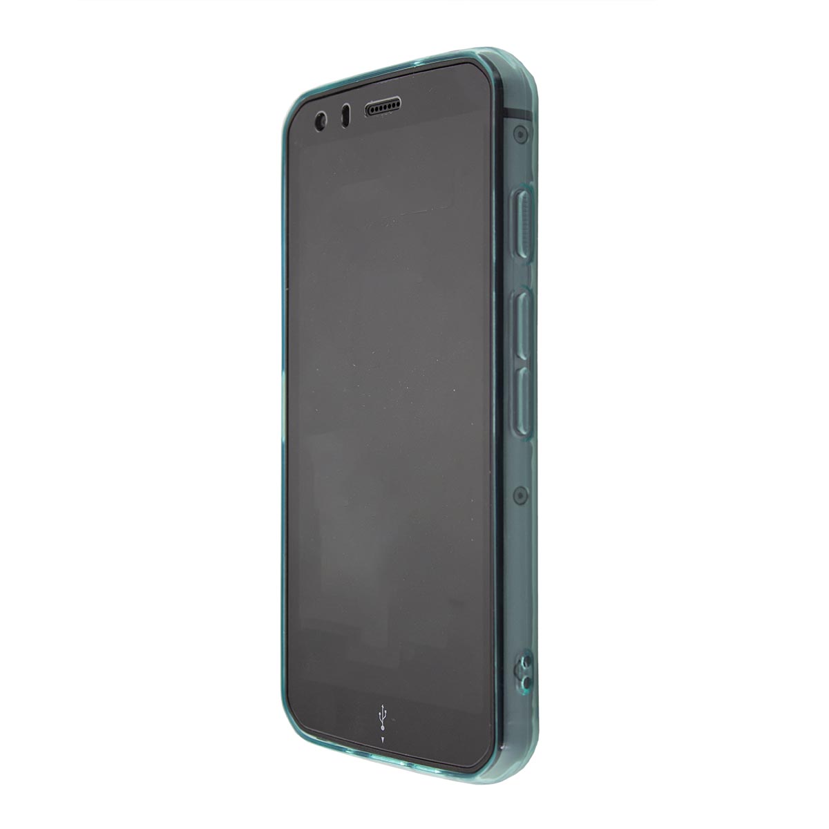 caseroxx TPU-Custodia per Cat S62 Pro in azzurro