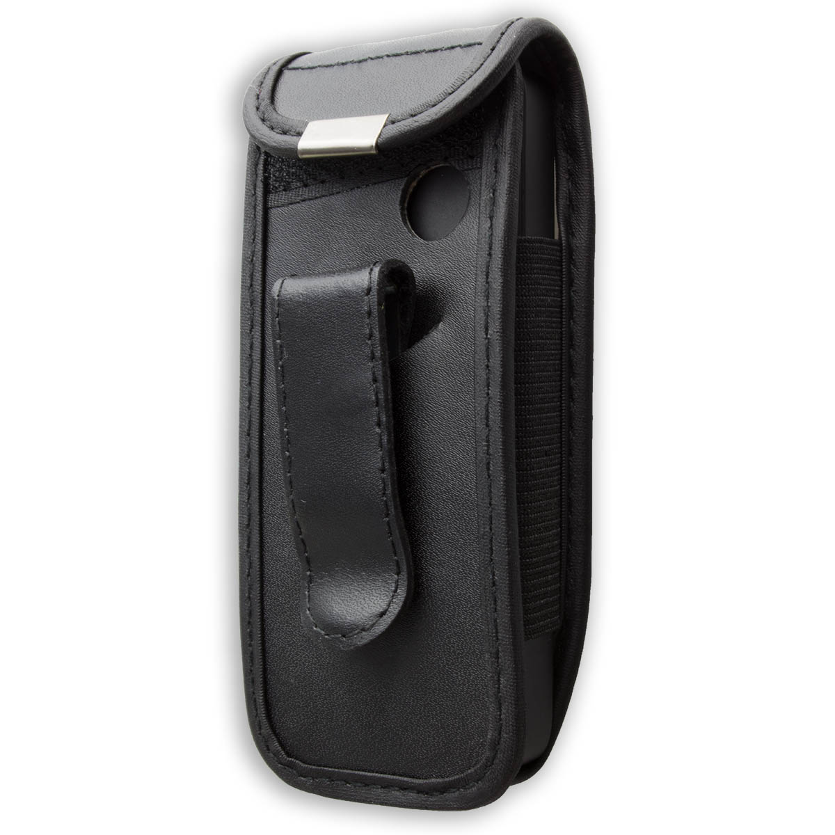 Caseroxx Leather-Funda Con Clip Para Cinturón Para Nokia 107 Hecho De Cuero Real en Negro